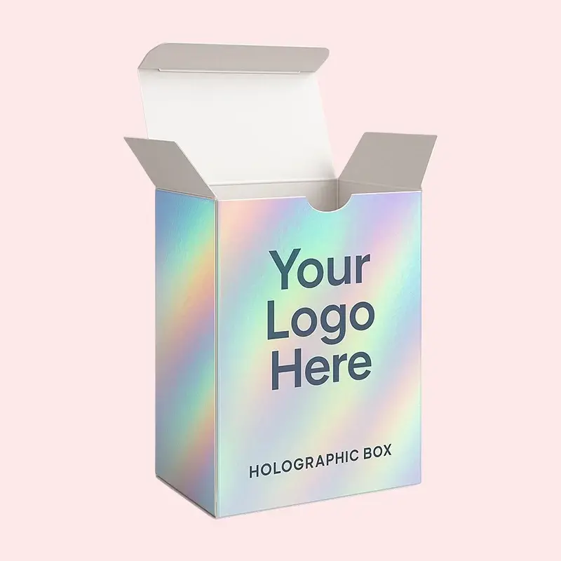 Custom Printed Holographic Packaging Boxes Wholesale Manufacturer
