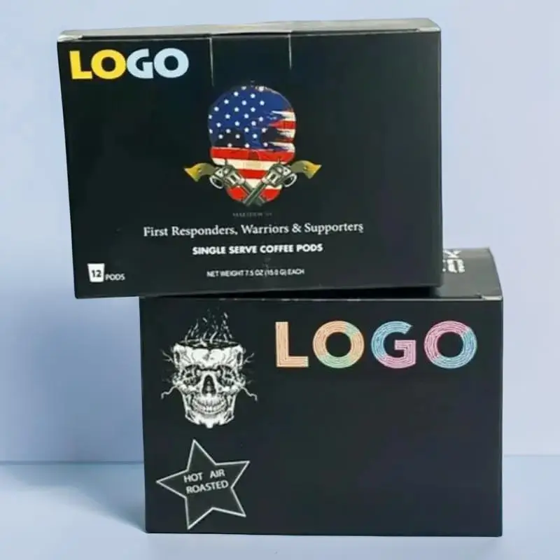 Custom Printed K Cup Packaging Boxes Bulk Supplier