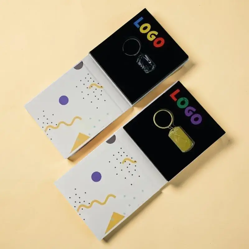 Custom Printed Keychain Packaging Boxes Bulk Supplier