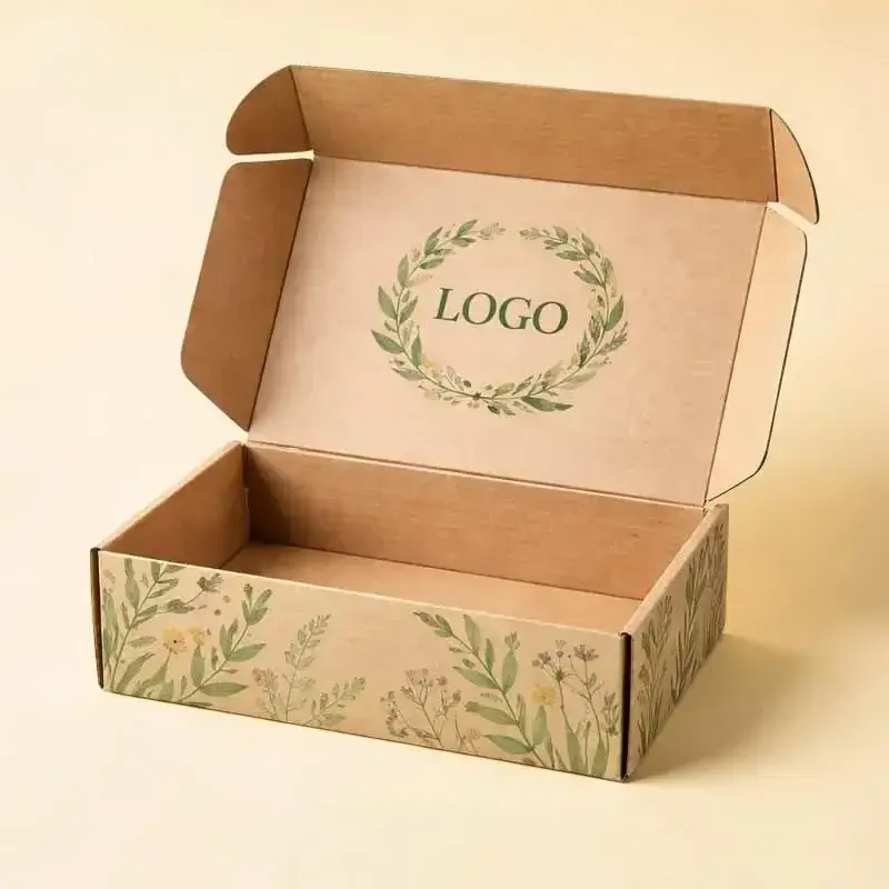 Custom Printed Kraft Packaging Boxes Bulk Supplier