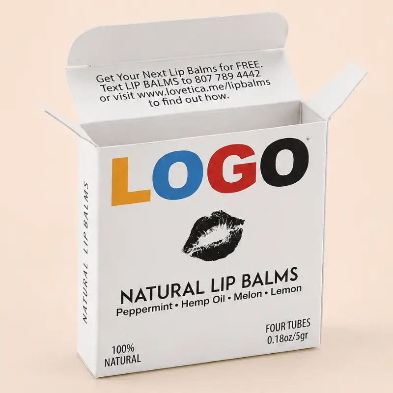 Lip Balm Boxes Wholesale Manufacturer