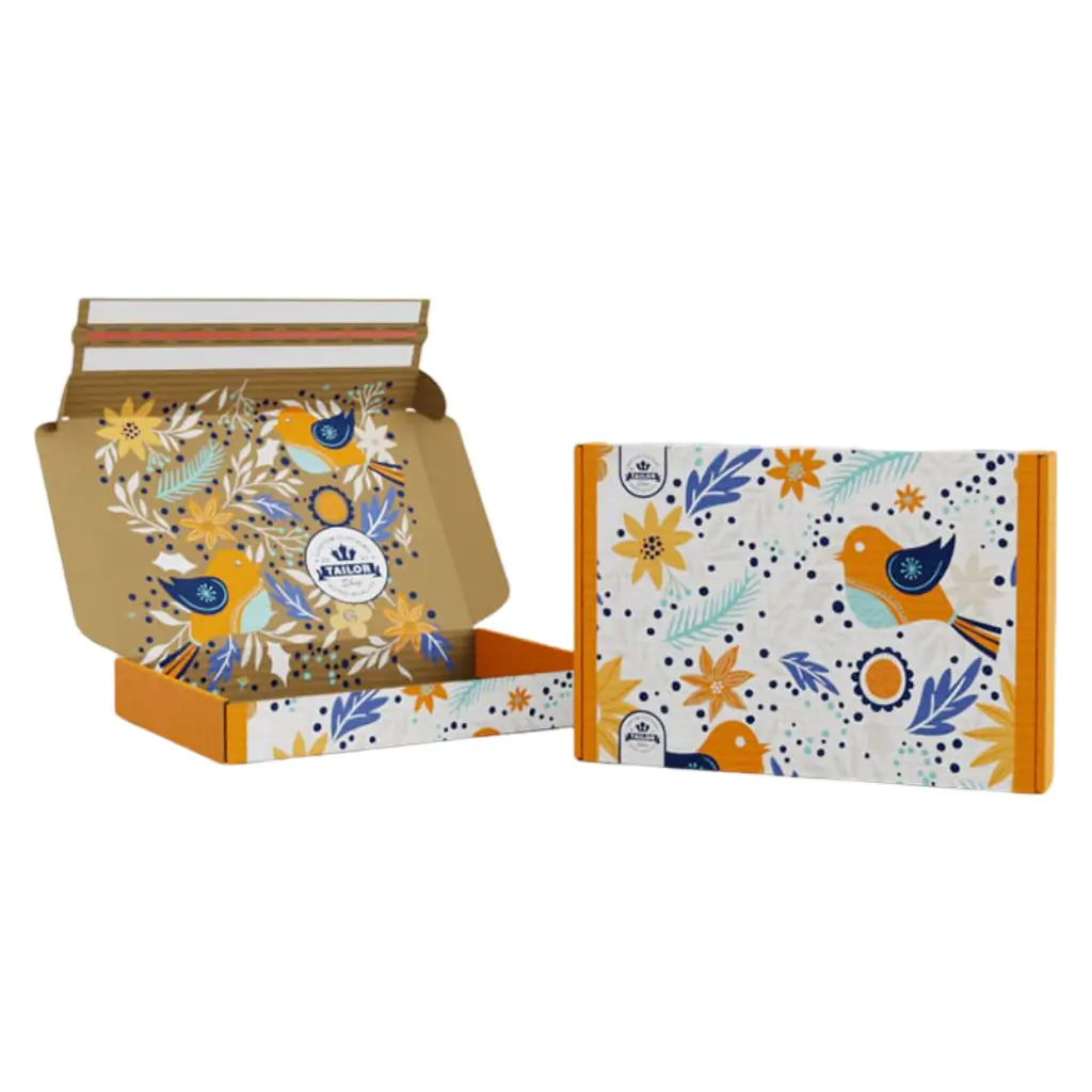 Custom Printed Mailer Box with Adhesive Bulk Supplier