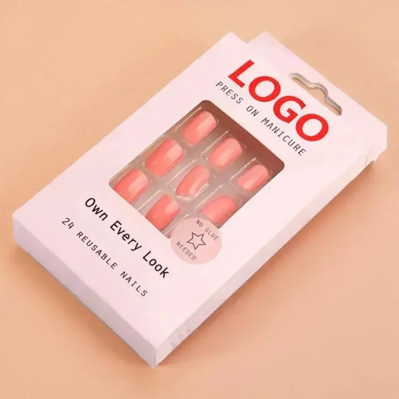 Custom Printed Nail Packaging Boxes Bulk Supplier