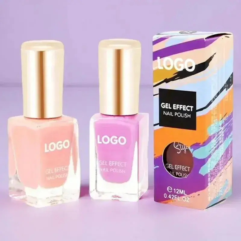 Custom Printed Nail Polish Packaging Boxes Bulk Supplier