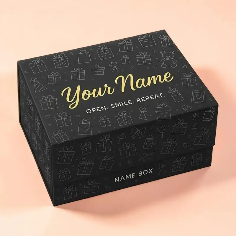 Custom Printed Name Packaging Boxes Bulk Supplier