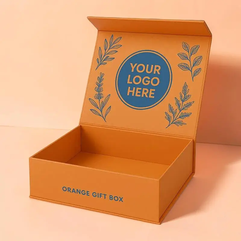 Orange Gift Boxes