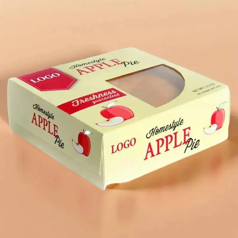 Custom Printed Pie Packaging Boxes Bulk Supplier
