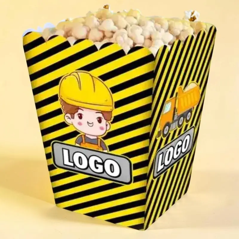 Custom Printed Popcorn Packaging Boxes Wholesale Manufacturer