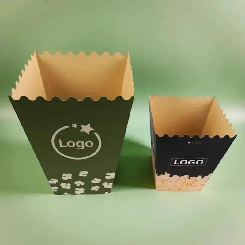 Custom Printed Popcorn Packaging Boxes Bulk Supplier