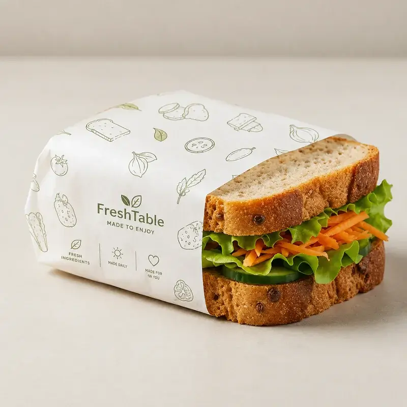 Custom Printed Sandwich Paper Bulk Supplier