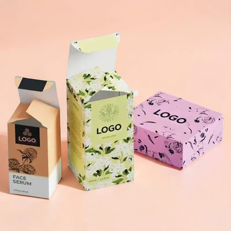 Custom Printed Skincare Packaging Boxes Bulk Supplier