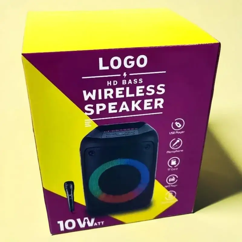 Custom Printed Bluetooth Speaker Packaging Boxes Bulk Supplier