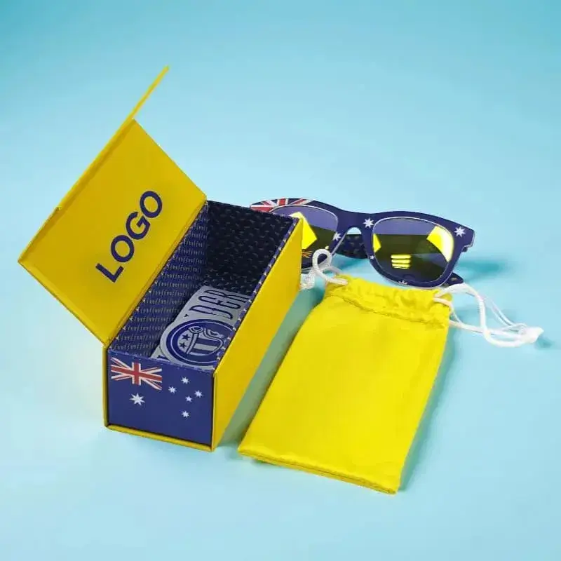 Custom Printed Sunglasses Packaging Boxes Bulk Supplier