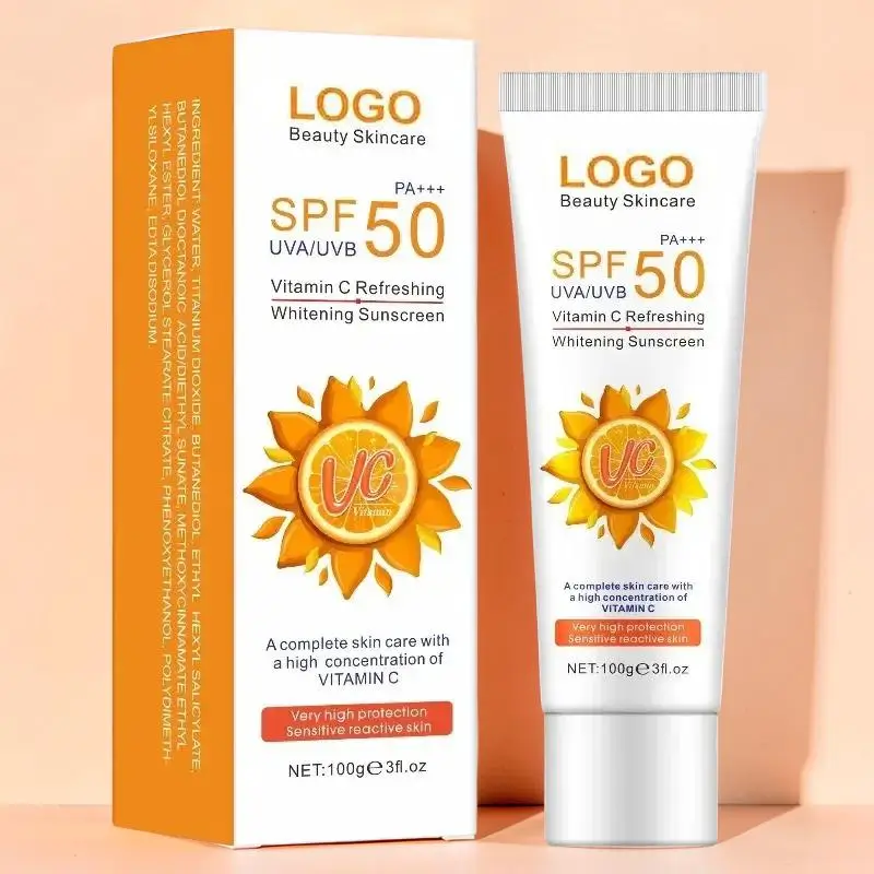 Custom Printed Sunscreen Packaging Boxes Bulk Supplier