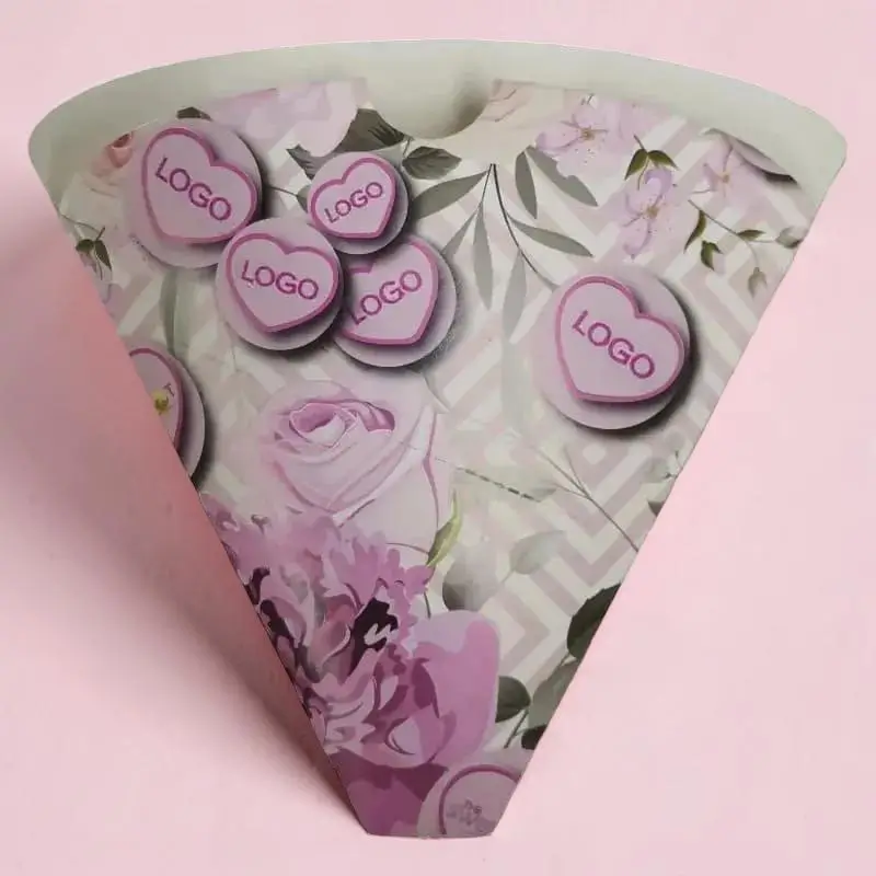 Custom Printed Sweets Paper Cones Packaging Bulk Supplier