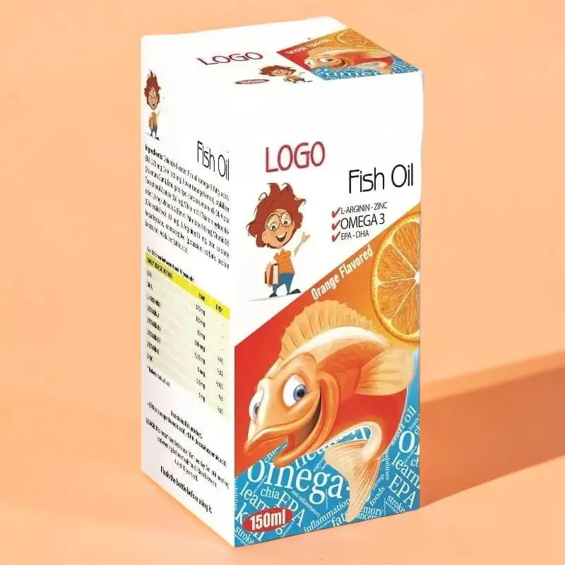 Custom Printed Syrup Packaging Boxes Bulk Supplier