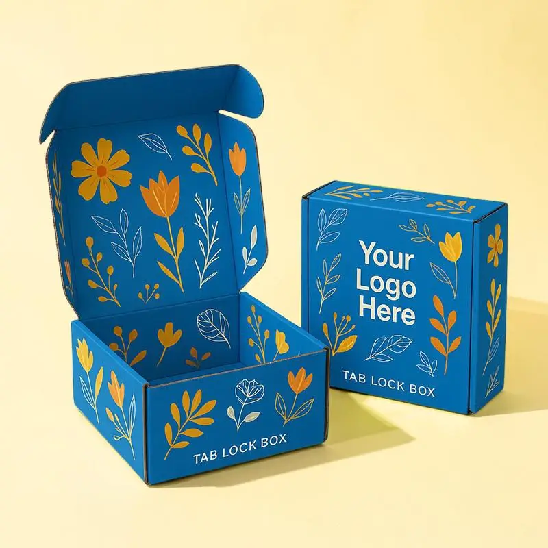 Tab Lock Boxes