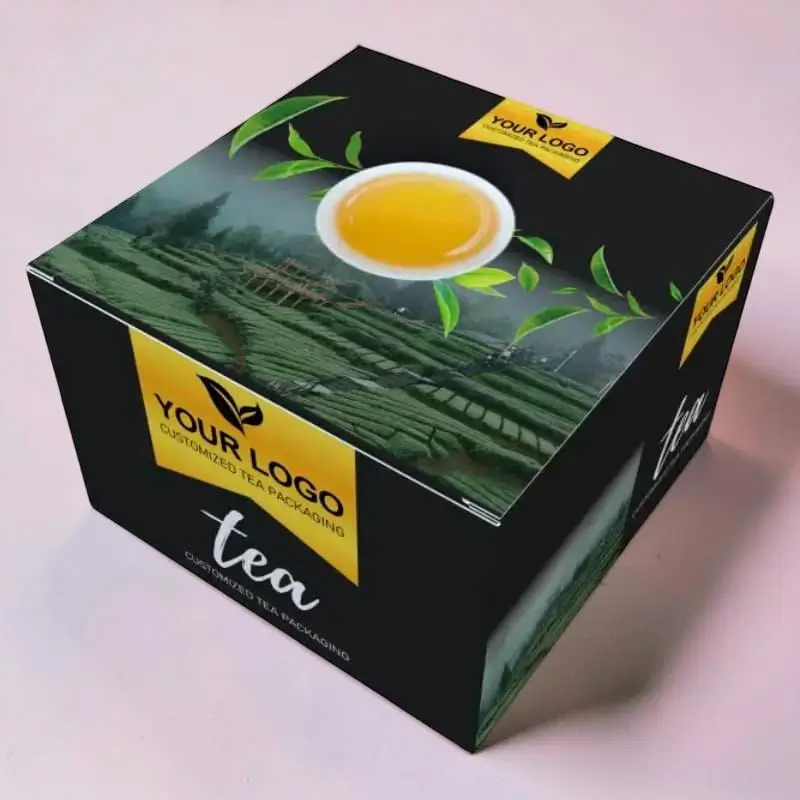 Custom Printed Tea Packaging Boxes Bulk Supplier