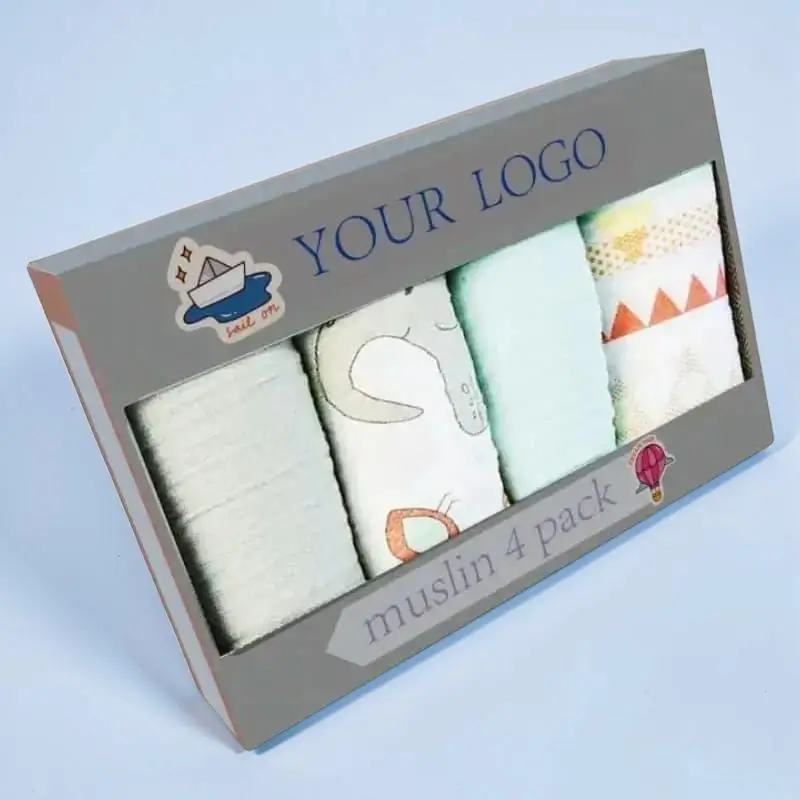 Custom Printed Towel Packaging Boxes Bulk Supplier