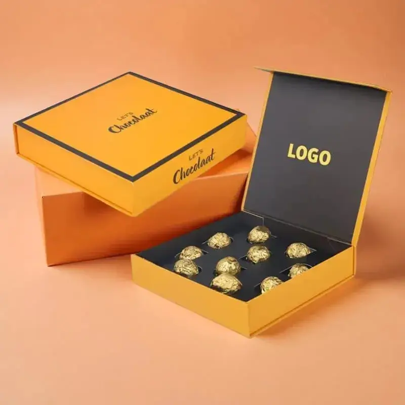 Custom Printed Truffle Packaging Boxes Bulk Supplier