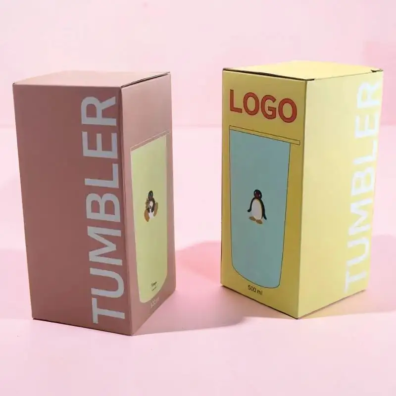 Custom Printed Tumbler Packaging Boxes Bulk Supplier