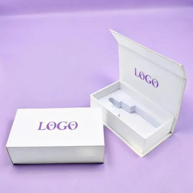 Custom Printed White Gift Packaging Boxes Bulk Supplier