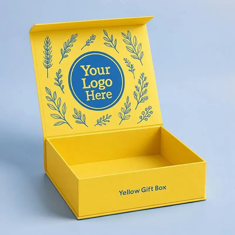 Yellow Gift Boxes