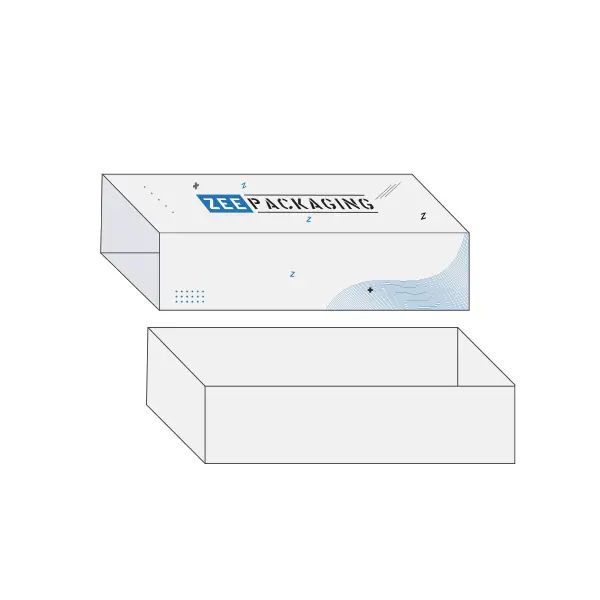 Custom Printed Glued Side Wall Tray and Sleeve Packaging Wholesale Manufacturer