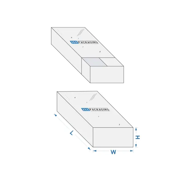 Custom Printed Glued Side Wall Tray and Sleeve Packaging Bulk Supplier