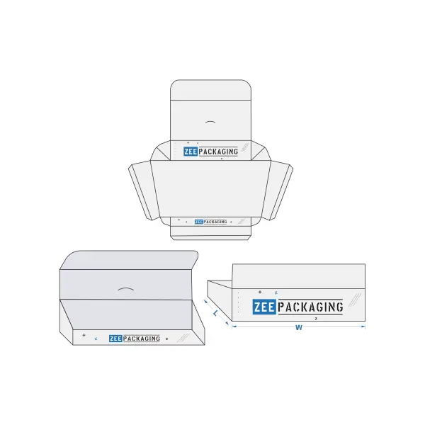Double Wall Display Lid Bulk Supplier