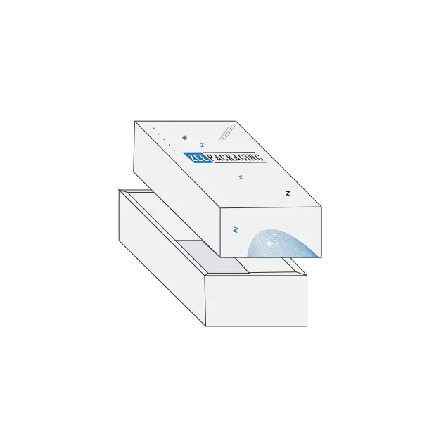 Custom Printed Double Wall Frame Tray Lid Packaging Wholesale Manufacturer