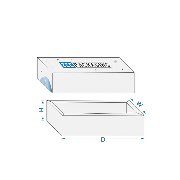 Custom Printed Double Wall Frame Tray Lid Packaging Bulk Supplier