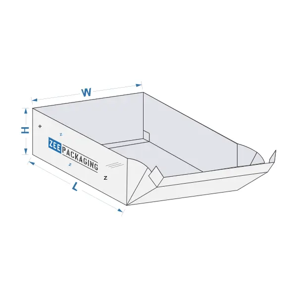 Custom Printed Double Wall Tray Packaging Bulk Supplier