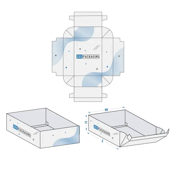 Double Wall Tray Bulk Supplier