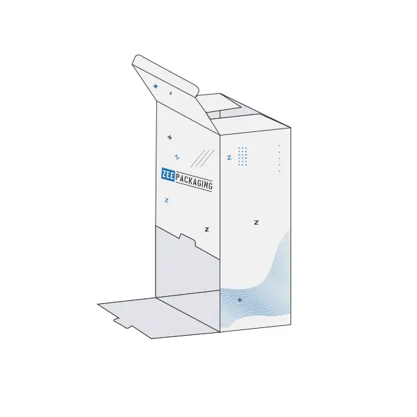 Custom Printed Flip Out Open Dispenser Packaging Wholesale Manufacturer