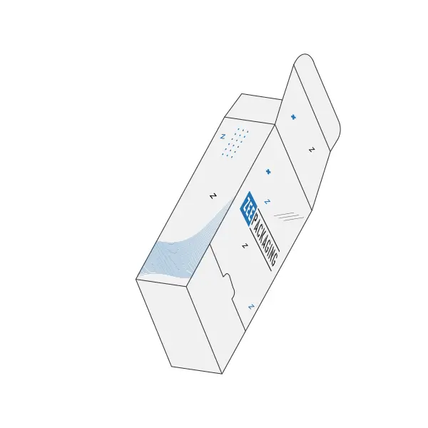 Custom Printed Flip Out Open Dispenser Packaging Bulk Supplier