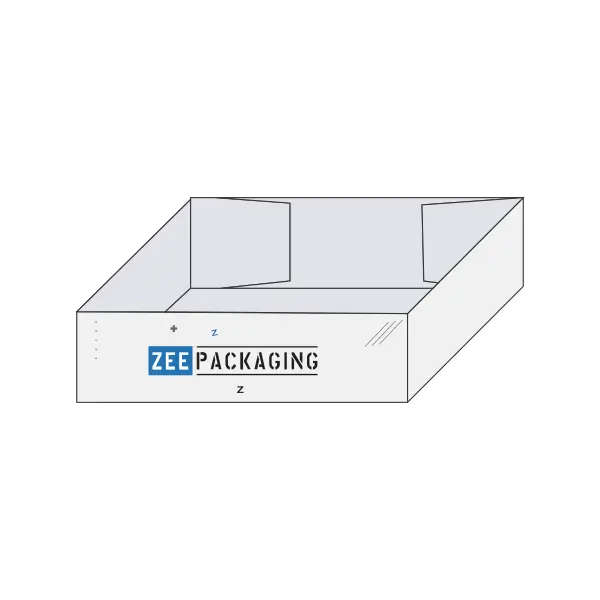 Custom Printed Four Corner Tray Packaging Wholesale Manufacturer