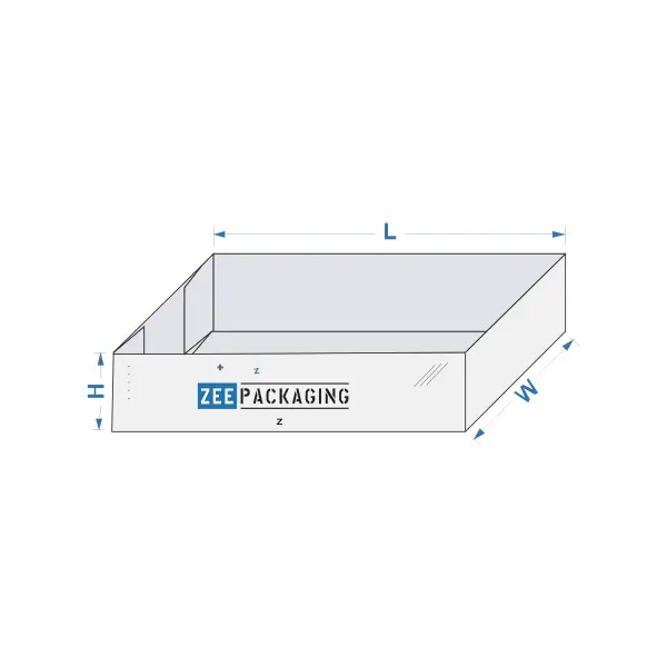 Custom Printed Four Corner Tray Packaging Bulk Supplier