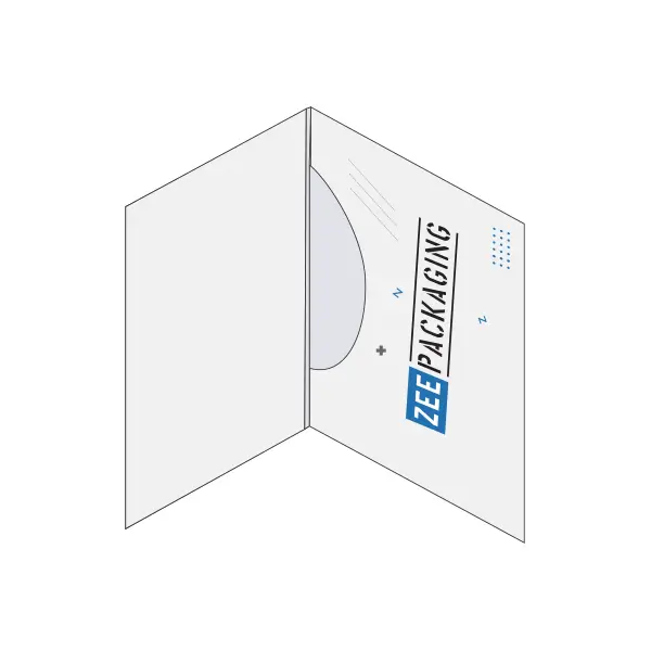 Custom Printed 4 Panel CD Jacket Packaging Wholesale Manufacturer