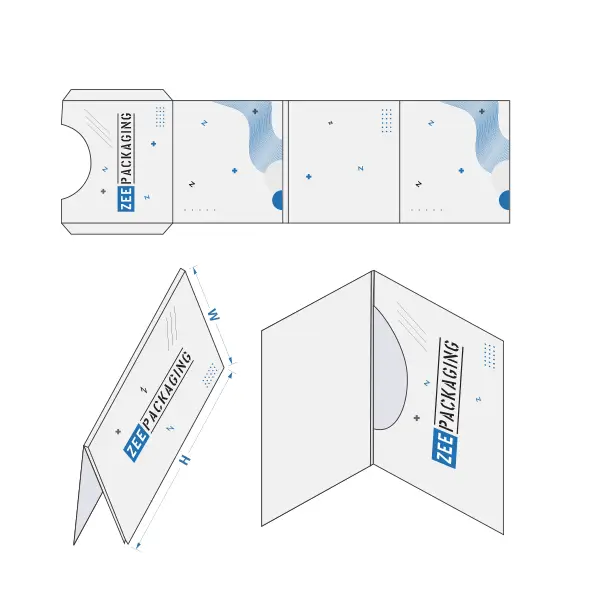 4 Panel CD Jacket Bulk Supplier