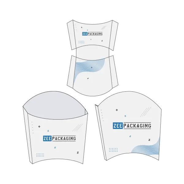 Custom Printed French Fries Container Packaging Bulk Supplier