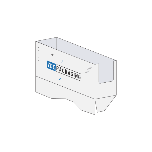 Front Cut Out Display Tray