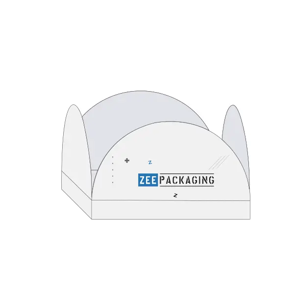 Custom Printed Half Circular Interlocking Packaging Wholesale Manufacturer