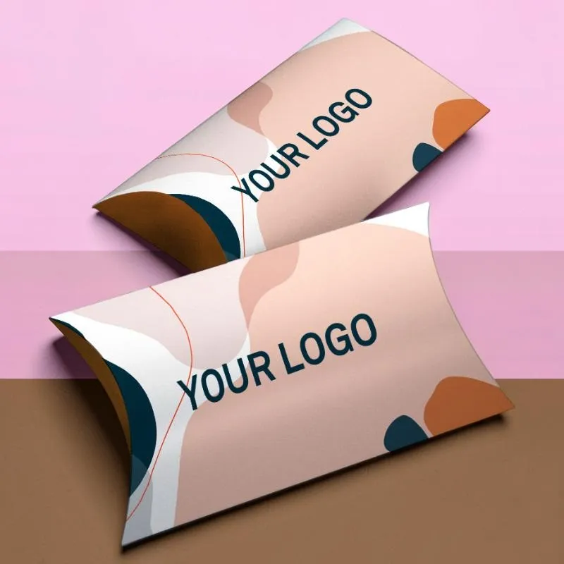 Custom Printed Pillow Boxes Packaging Bulk Supplier