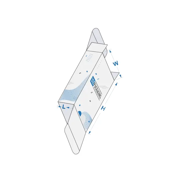 Custom Printed Reverse Tuck End With Lock Packaging Bulk Supplier