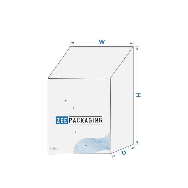 Custom Printed Slope Top Reverse Tuck End Packaging Boxes Bulk Supplier
