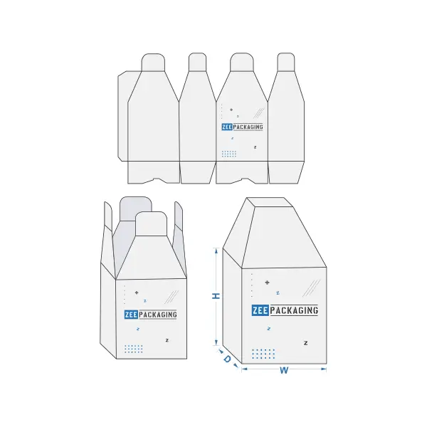 Square with Ladder Top Boxes Bulk Supplier
