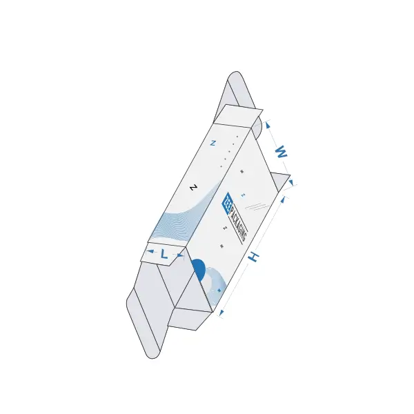 Custom Printed Straight Tuck with Insert Packaging Boxes Bulk Supplier